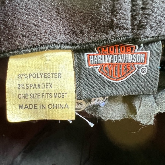 Vintage Y2K Harley-Davidson Motorcycles black distressed cap fitted Missouri - Picture 9 of 12